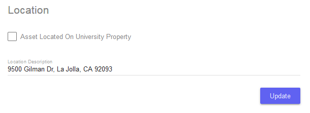 Location Off Campus Location Off Campus