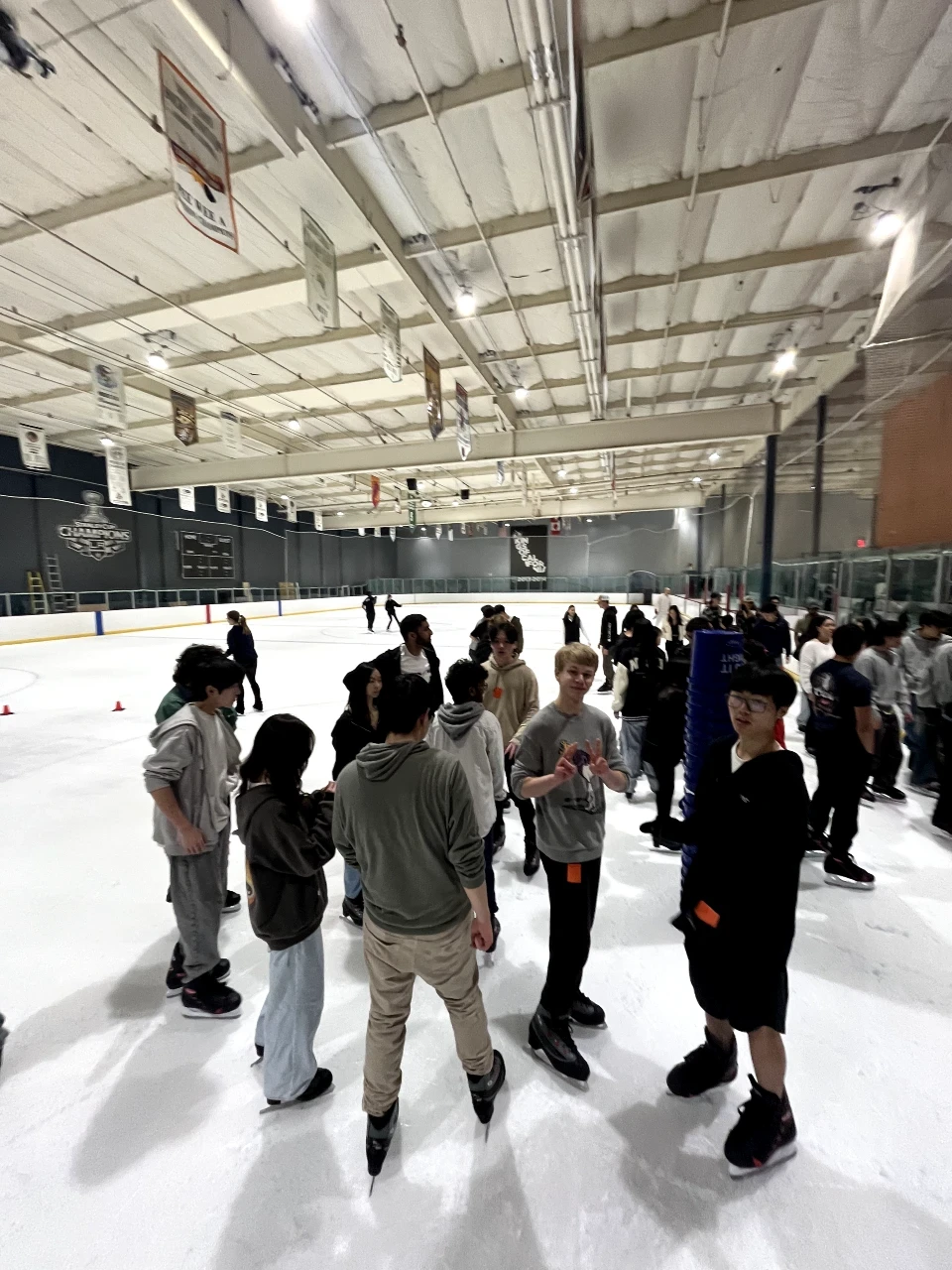 Ice Skating @ LA Kings Icetown