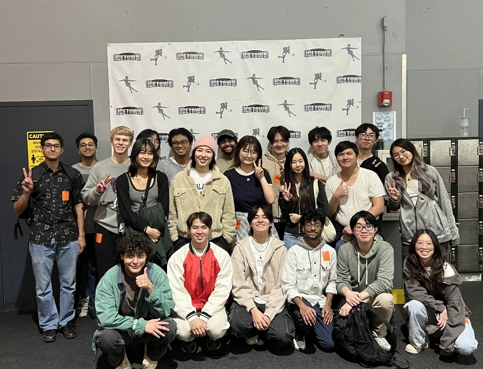 Ice Skating Group Photo