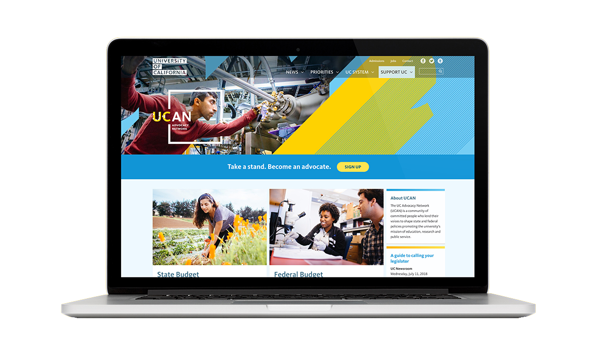 UC Advocacy Network website