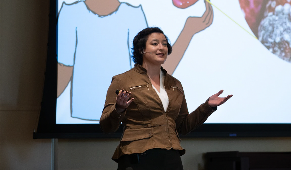 Claire Grad Slam winner