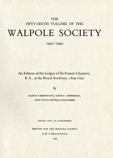 Ledger_SirFrancisChantrey