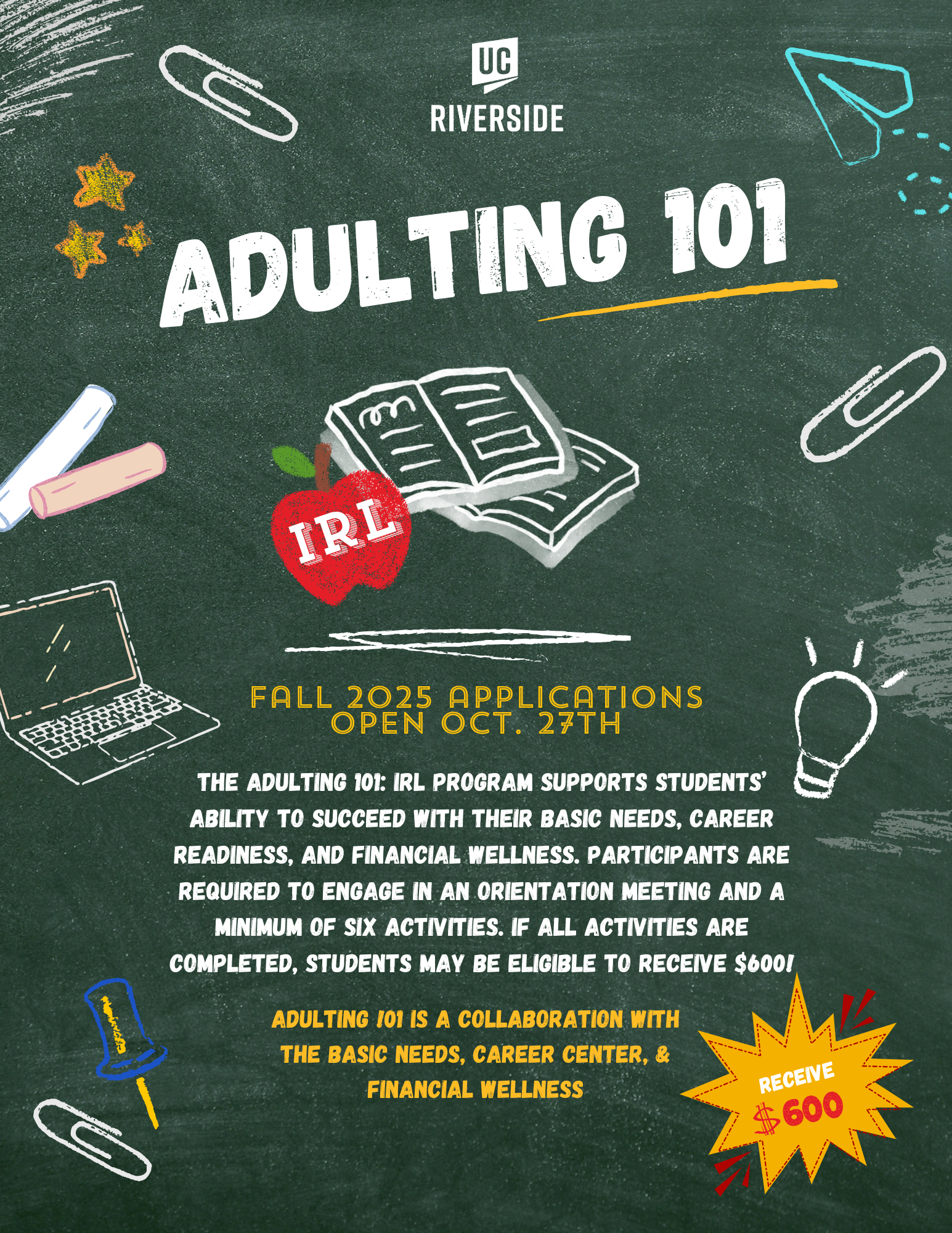 Adulting 101 25-26 Academic Year