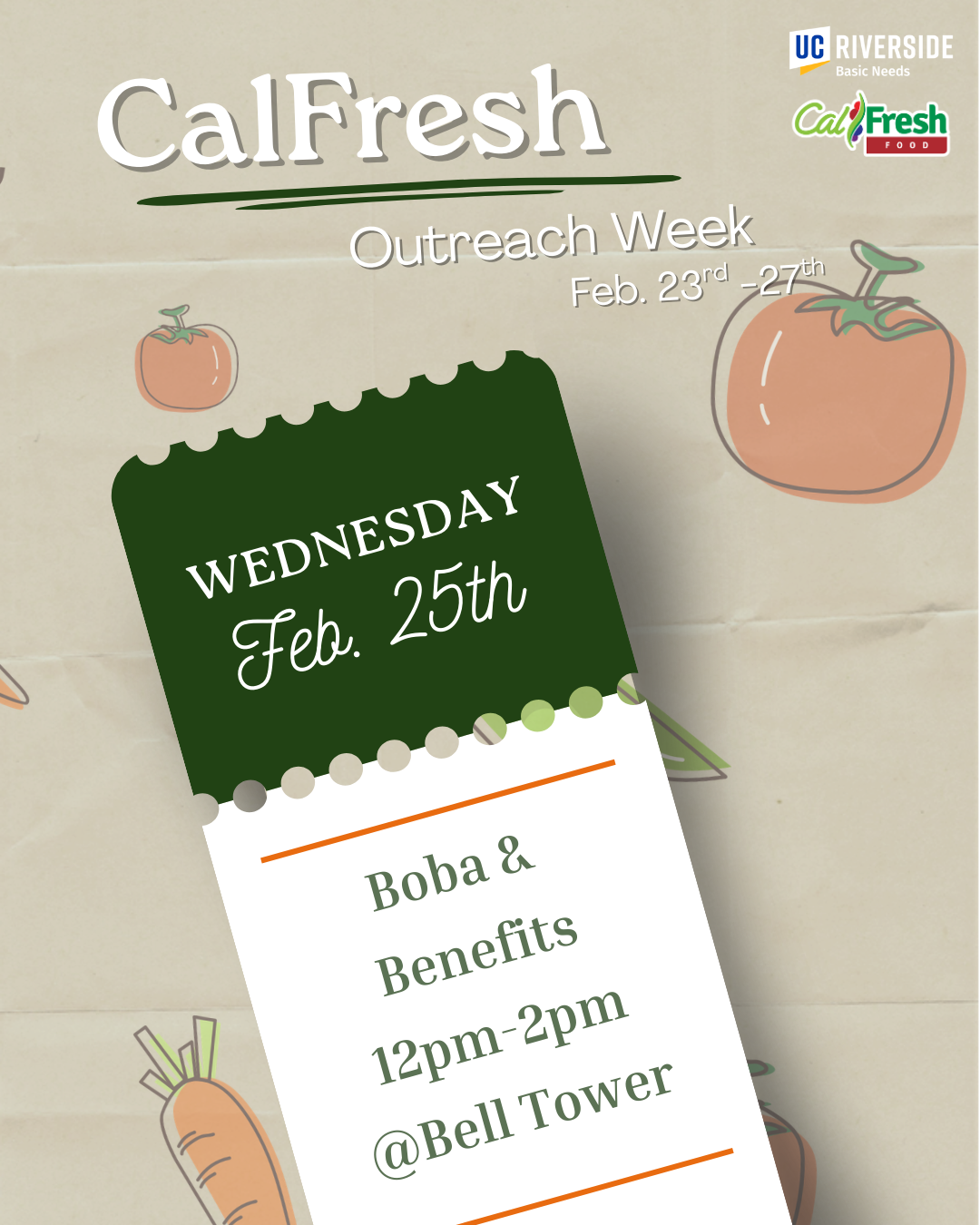 (calfresh) cfo week- wednesday