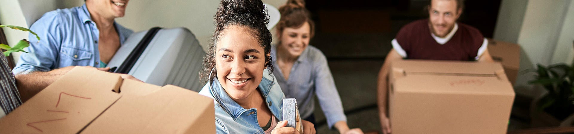UCR Students moving into a new place.