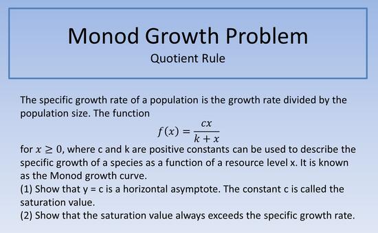 Monod Growth