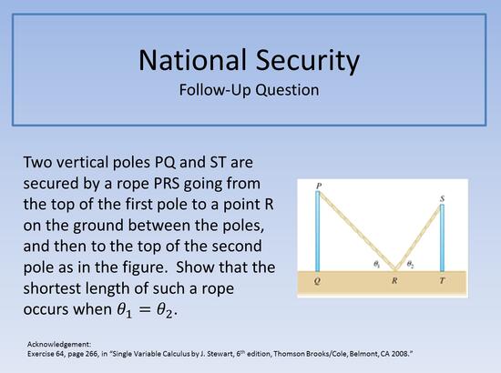 National Security FUQ