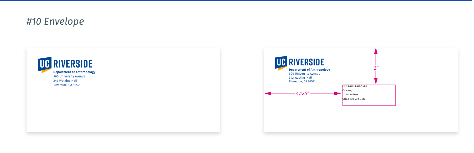 Stationery Envelope Specs