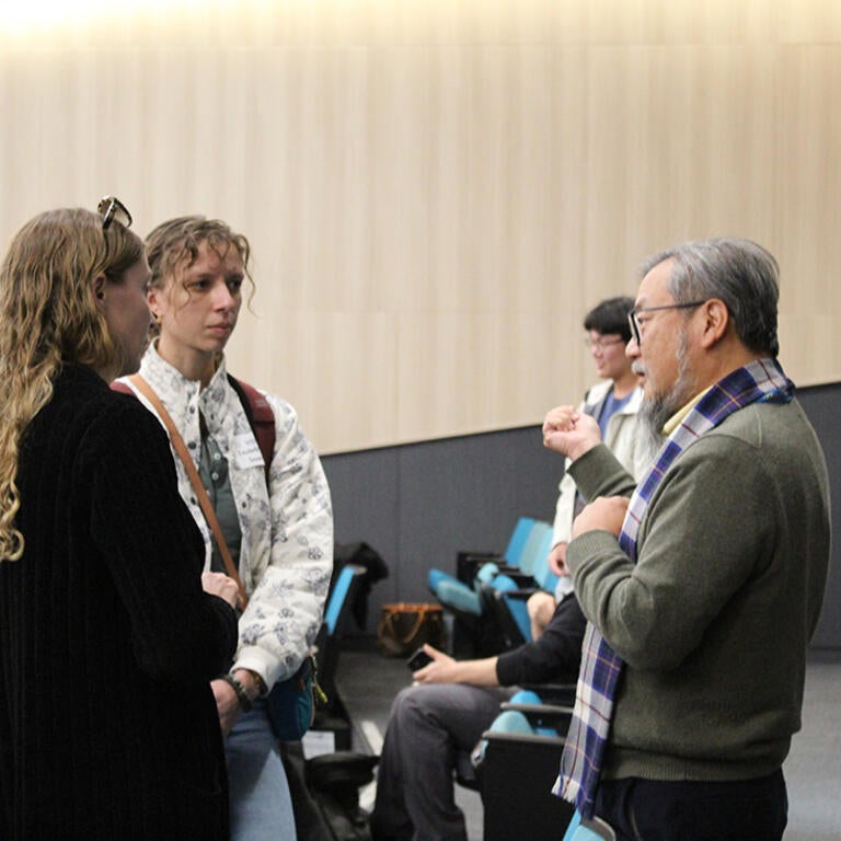 David Lo engaging community