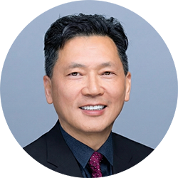 John Wang smiling