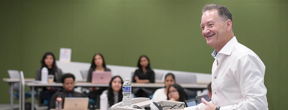 Rod McDermott Lecture at UCR School of Business