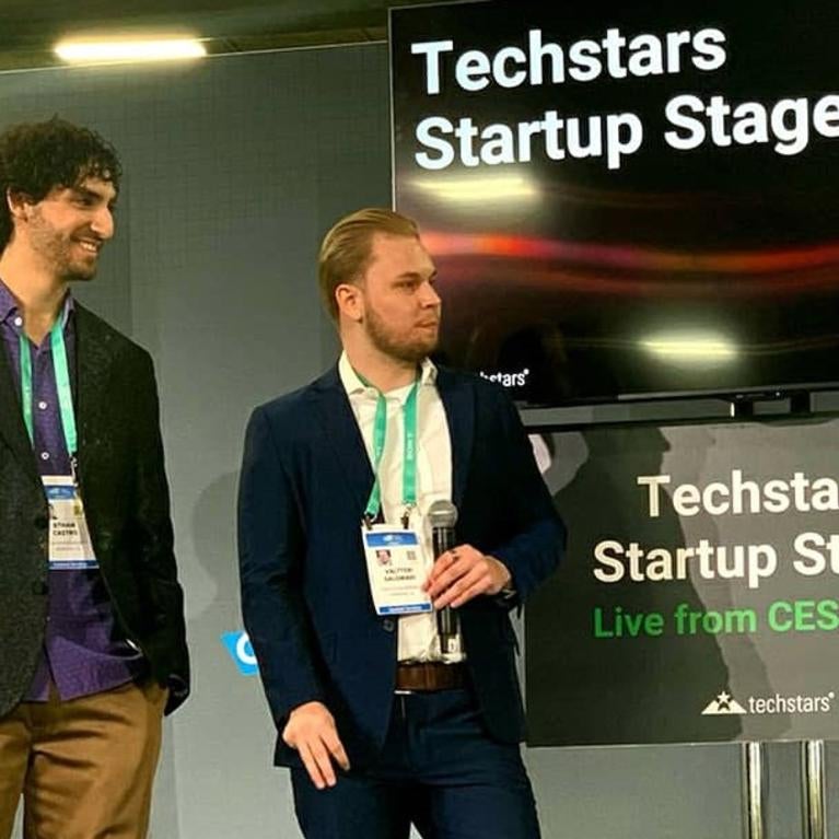 tech start up Ethan and Valtteri