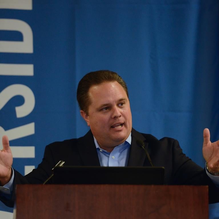 Professor Sean Jasso speaking