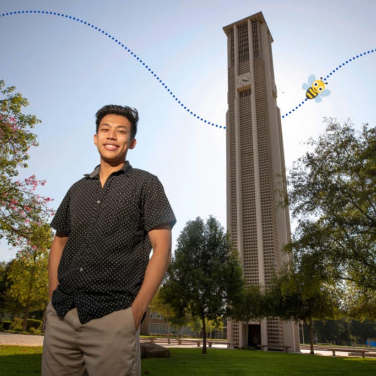 William Wang, student portrait, UCR Magazine