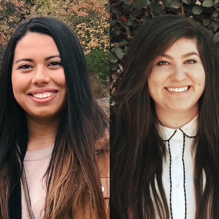 Diana Garcia and Jacqueline Lugo