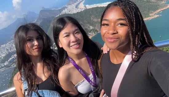 2025 Fleap Brazilian Leadership Experience with students Parra and Gibson