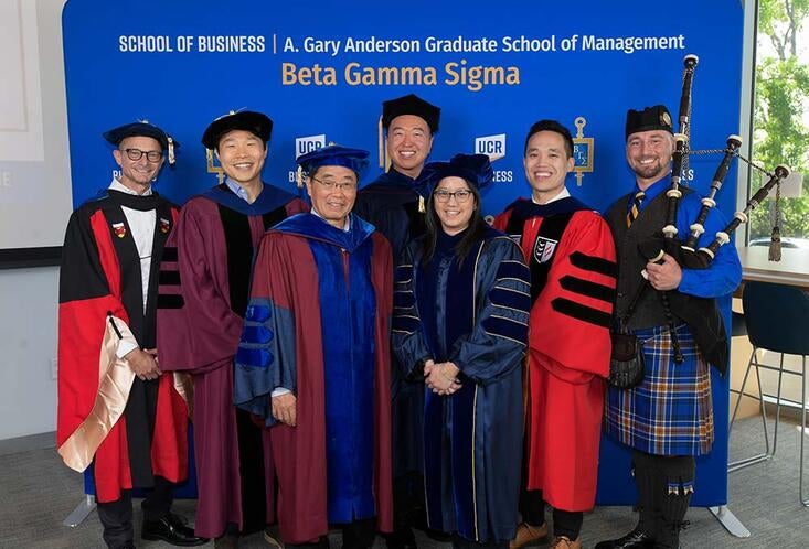 Beta Gamma Sigma Faculty 2025 Induction Ceremony