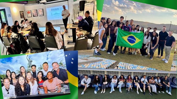 2025 Fleap Brazilian Leadership Experience collage