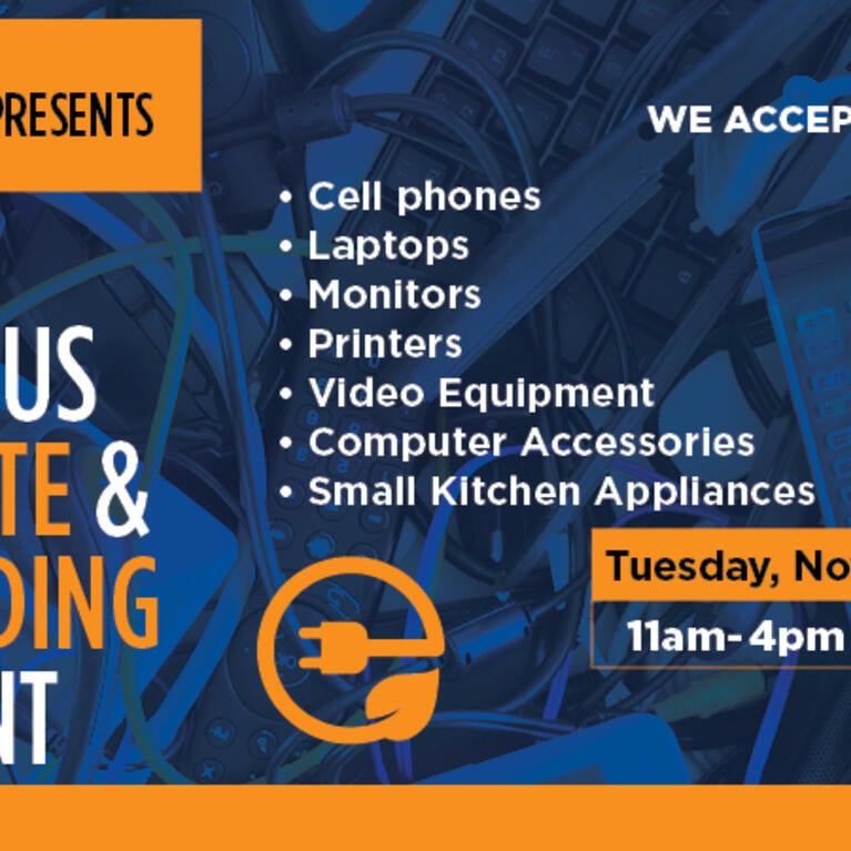 Fall Campus Ewast and Shredding Event