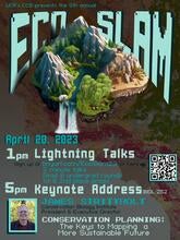 EcoSlam 2023 poster with agenda