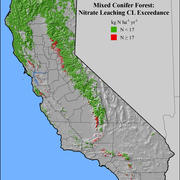 California MCF NO3 CL Exceedance