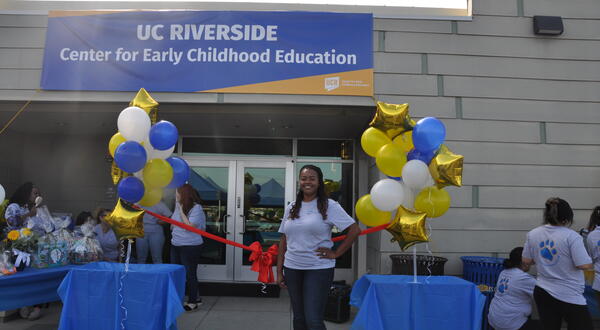 CECE Director Davina Bailey outside CECE North