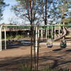 Swingset on the playground at CECE South.