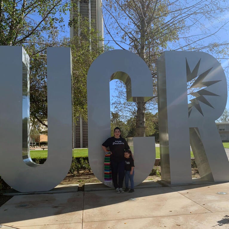 Daisy Herrera and her daughter, Maya Luna