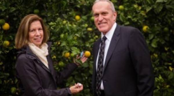 Chancellor Kim Wilcox and Jodie Holt