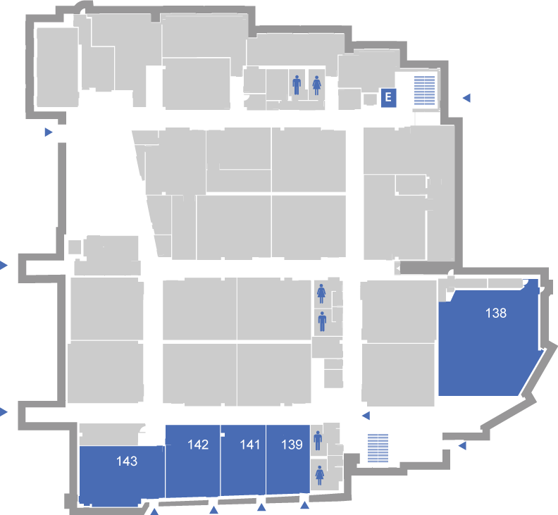 Floor plan for Chung Hall