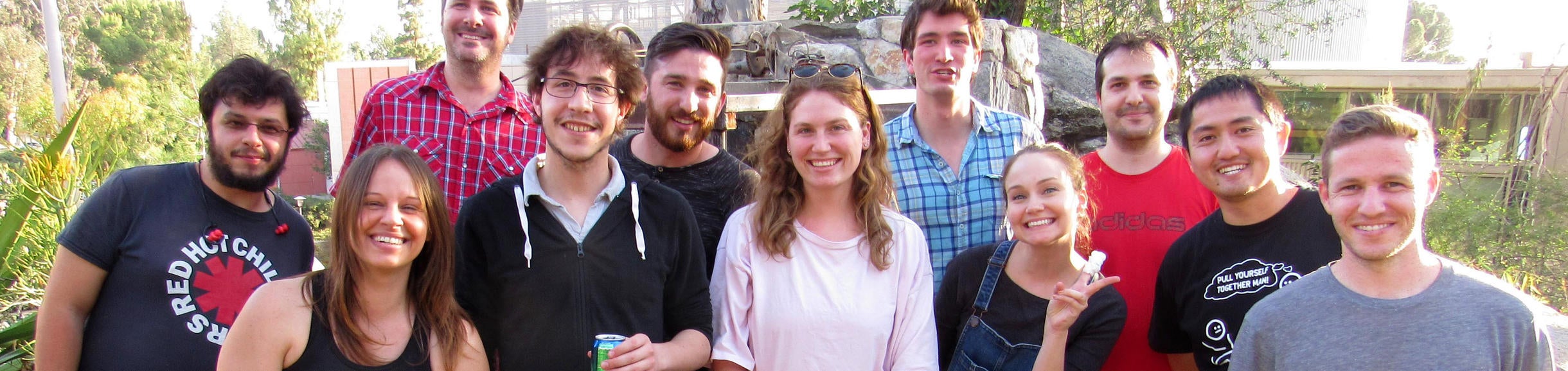 CMDB students at barbecue spring 2018