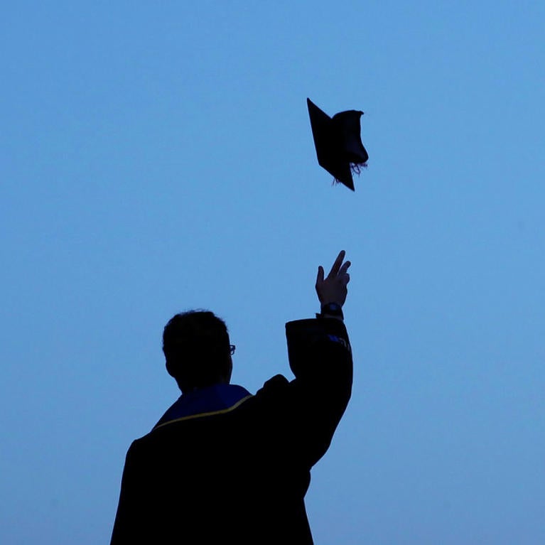UCR graduation, bell tower