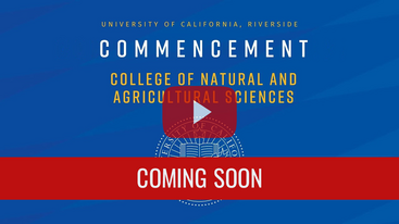 CNAS Commencement 2026 Video Feed Placeholder