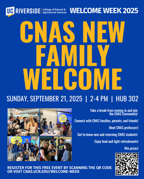 2025 CNAS New Family Welcome Flier