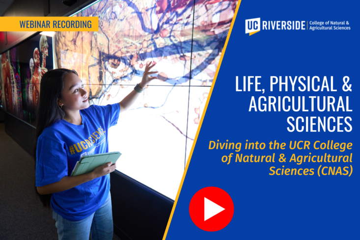 Life, Physical & Agricultural Sciences webinar 