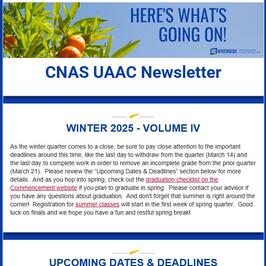 Newsletter Screenshot 25W 4