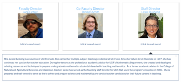 screen shot of expanding card custom block