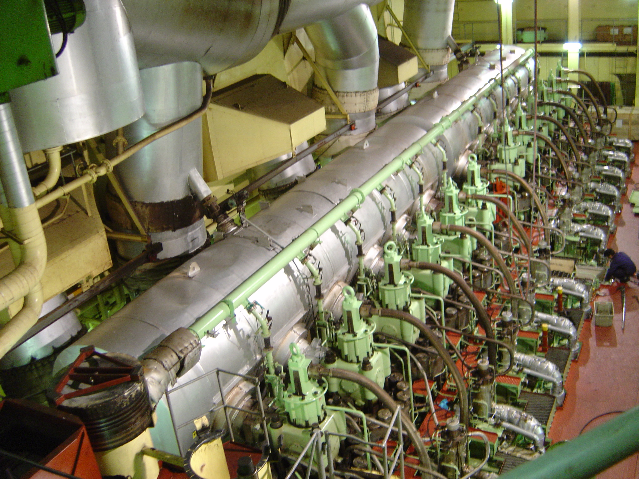 Marine engine testing