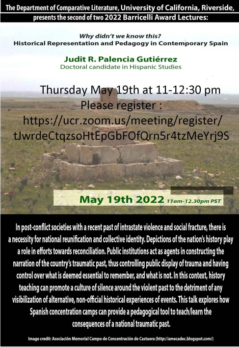 Barricelli Talk Flyer 20220519