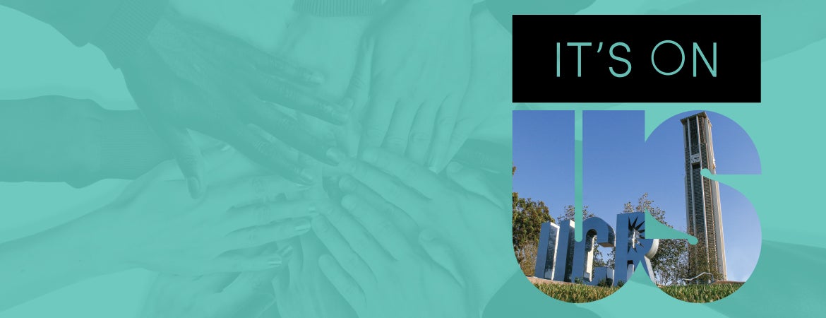 It's On Us is a campaign that raises awareness of sexual assault and supports survivors.