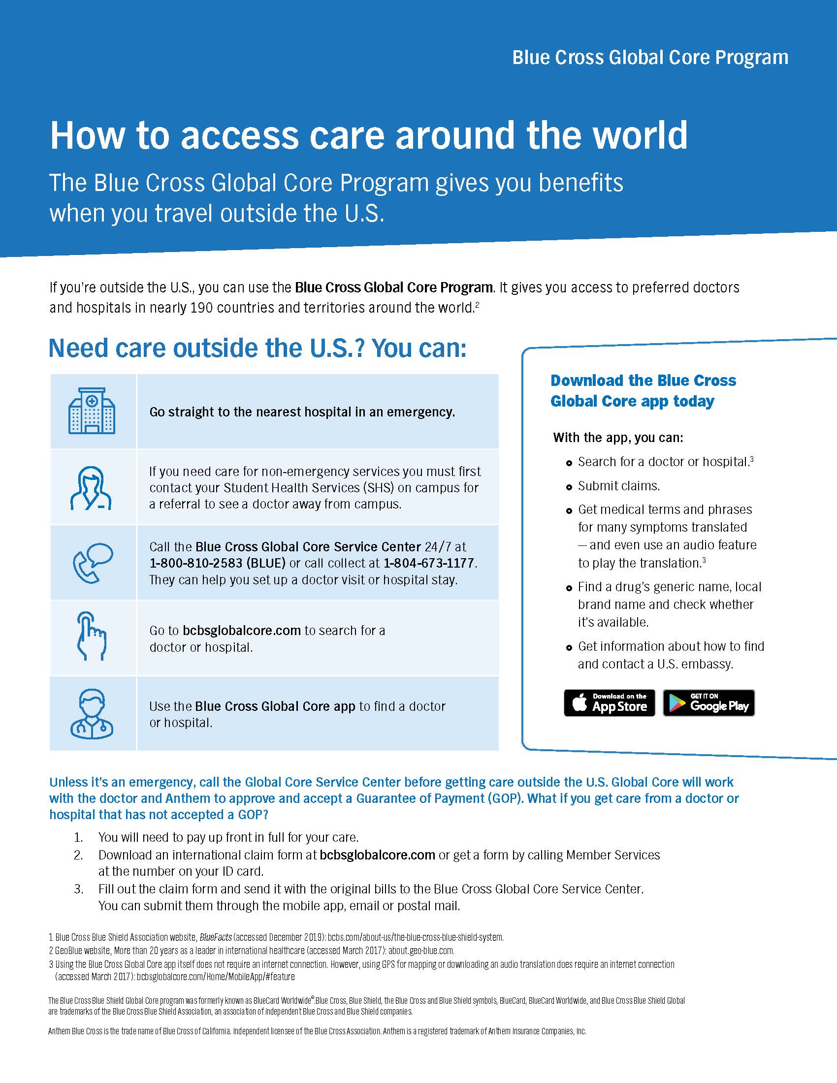 UCSHIP Global Core 2