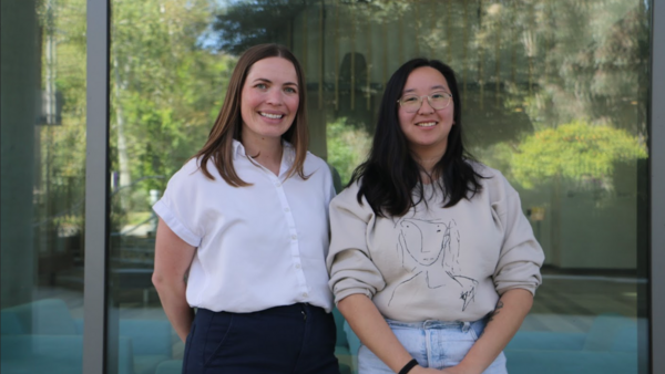Ashley Bui and Dr. Kate Ostevik