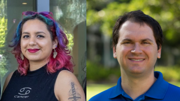 Guadalupe Maldonado and Dr. Joseph Genereux