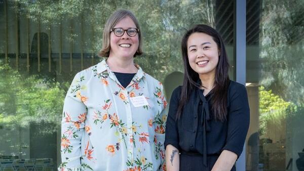 Hannah Chu and Dr. Carolyn Rasmussen