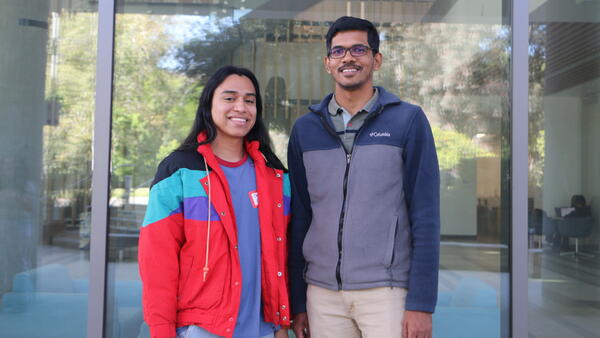 Charly Acevedo and Dr. Karthikeyan Chandrasegaran