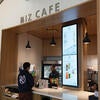 The counter at the Biz Cafe.