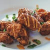 Glasgow fried chicken with aioli topping