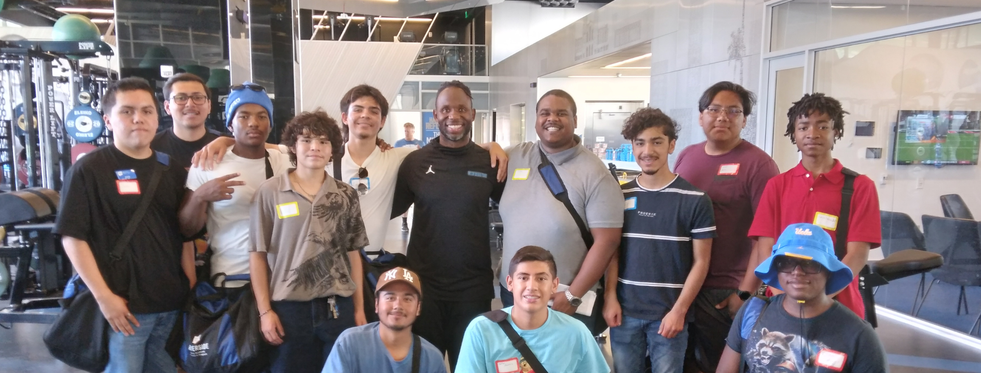 Men of Color Success Tour: UCLA Football Training Facility