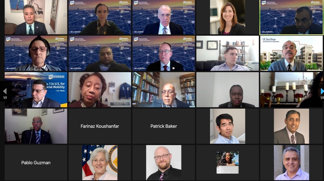 Research, Center Accomplishments_NC4 Kickoff_all Zoom meeting 