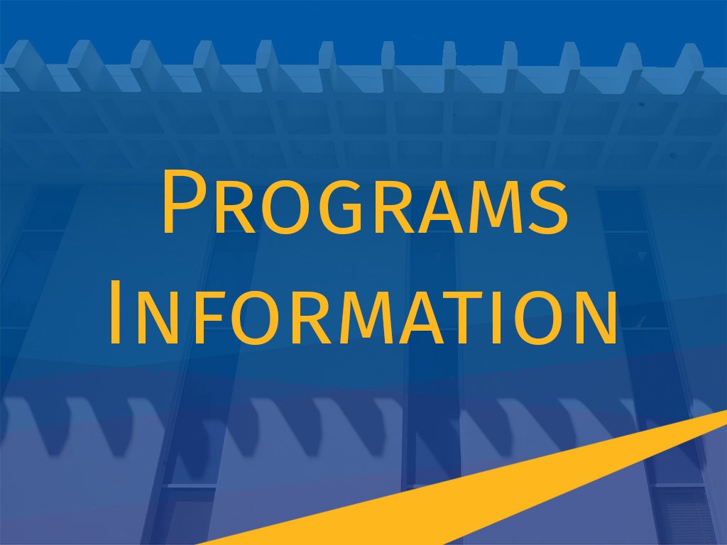 Program Information